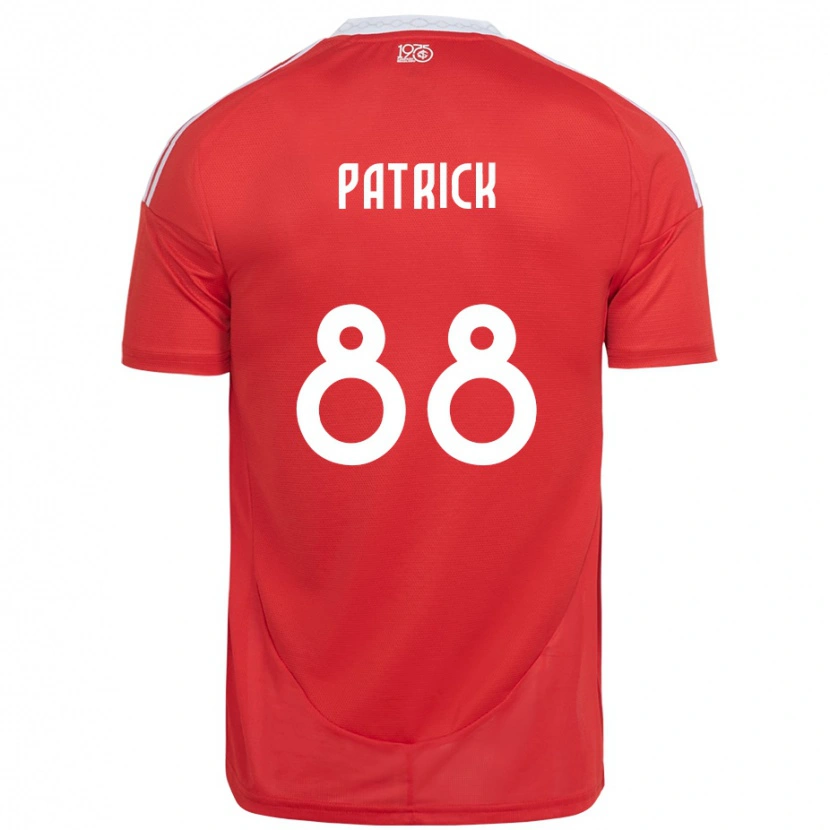 Danxen Kinder Patrick #88 Weiß Rot Heimtrikot Trikot 2025/26 T-Shirt Schweiz