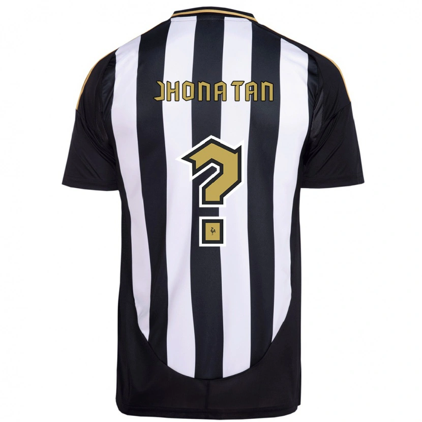 Danxen Kinder Jhonathan Bernardo #0 Weiß Schwarz Heimtrikot Trikot 2025/26 T-Shirt Schweiz