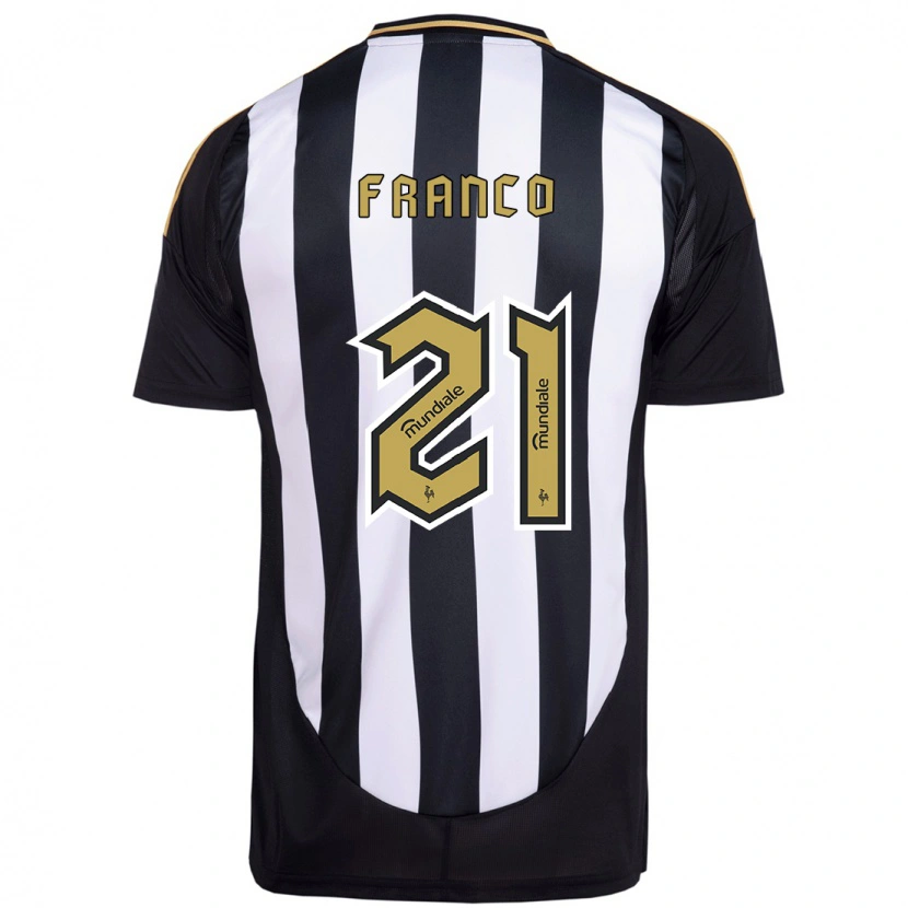 Danxen Kinder Alan Franco #21 Off-White Heimtrikot Trikot 2025/26 T-Shirt Schweiz