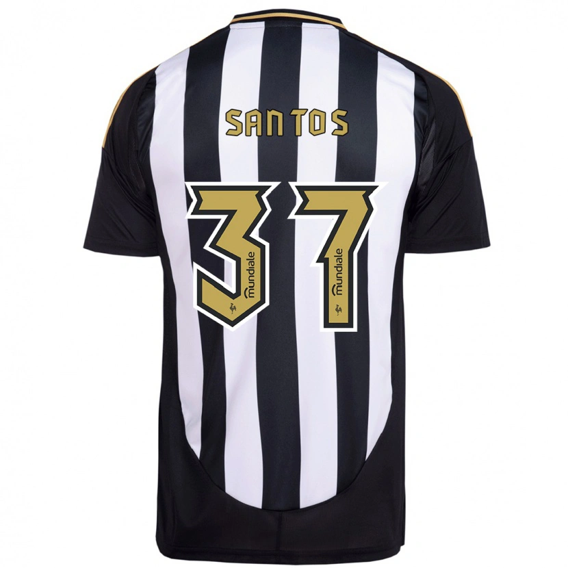 Danxen Kinder Júnior Santos #37 Off-White Heimtrikot Trikot 2025/26 T-Shirt Schweiz