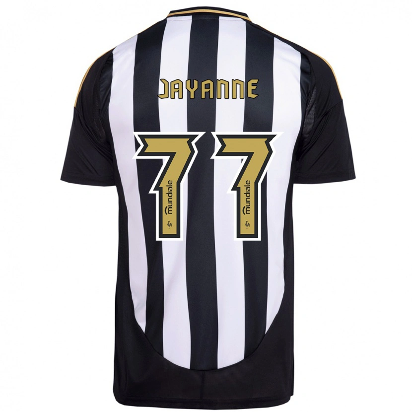 Danxen Kinder Jayanne #77 Weiß Schwarz Heimtrikot Trikot 2025/26 T-Shirt Schweiz