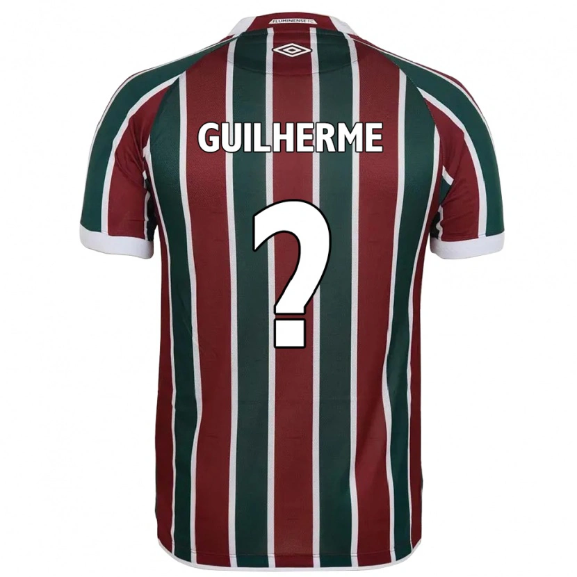 Danxen Kinder Luiz Guilherme #0 Grün Kastanienbraun Weiß Heimtrikot Trikot 2025/26 T-Shirt Schweiz