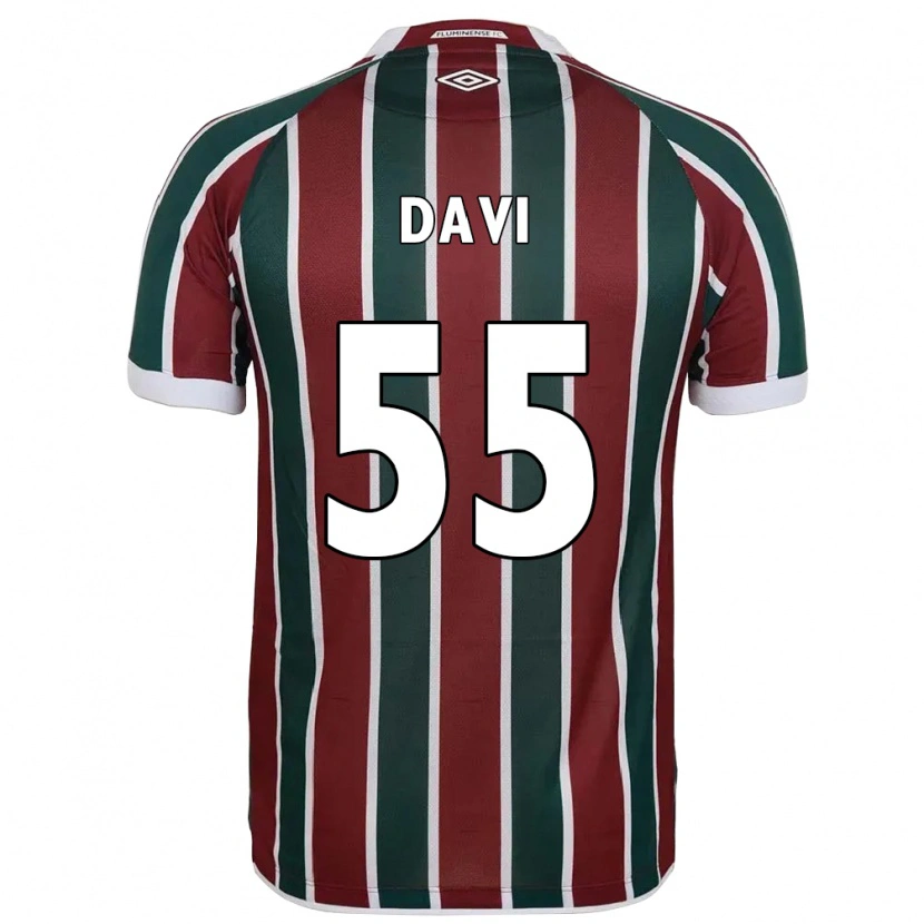 Danxen Kinder Wallace Davi #55 Grün Kastanienbraun Weiß Heimtrikot Trikot 2025/26 T-Shirt Schweiz