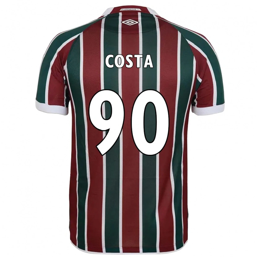 Danxen Kinder Douglas Costa #90 Weiß Grün Kastanienbraun Heimtrikot Trikot 2025/26 T-Shirt Schweiz