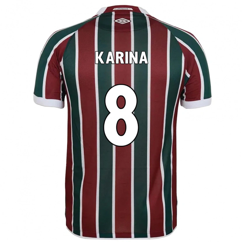 Danxen Kinder Karina #8 Weiß Grün Kastanienbraun Heimtrikot Trikot 2025/26 T-Shirt Schweiz