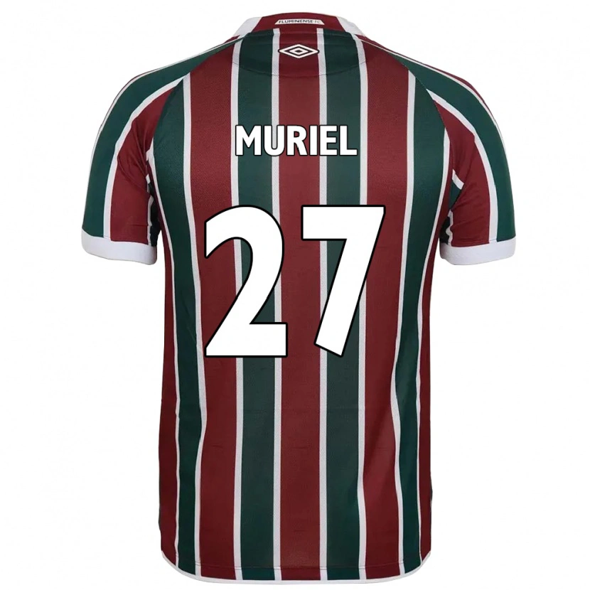 Danxen Kinder Muriel #27 Weiß Grün Kastanienbraun Heimtrikot Trikot 2025/26 T-Shirt Schweiz