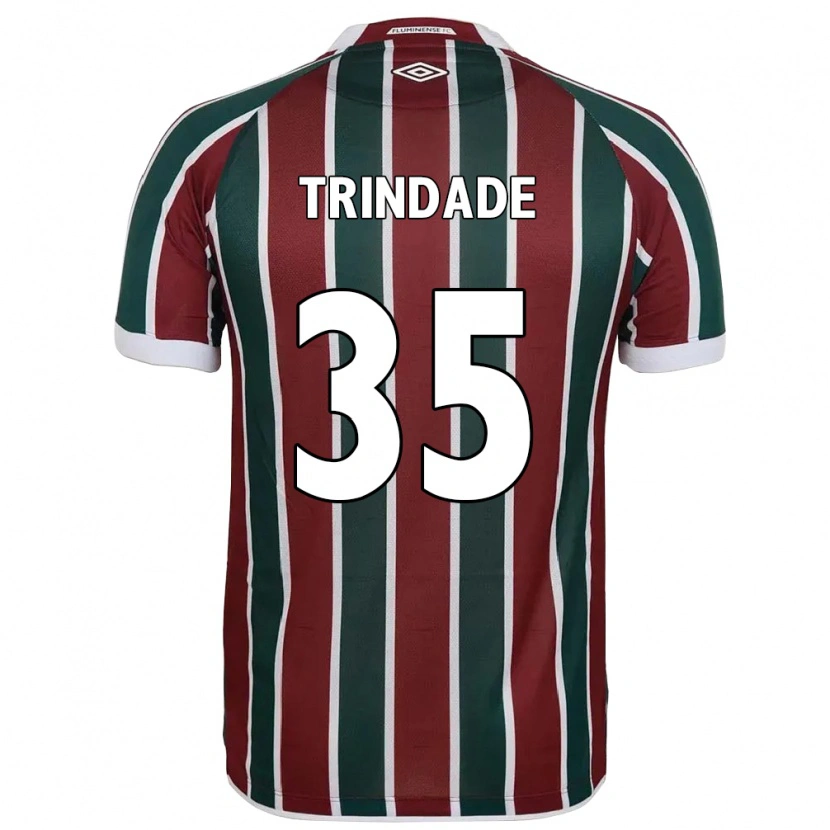 Danxen Kinder Andre Trindade #35 Weiß Grün Kastanienbraun Heimtrikot Trikot 2025/26 T-Shirt Schweiz
