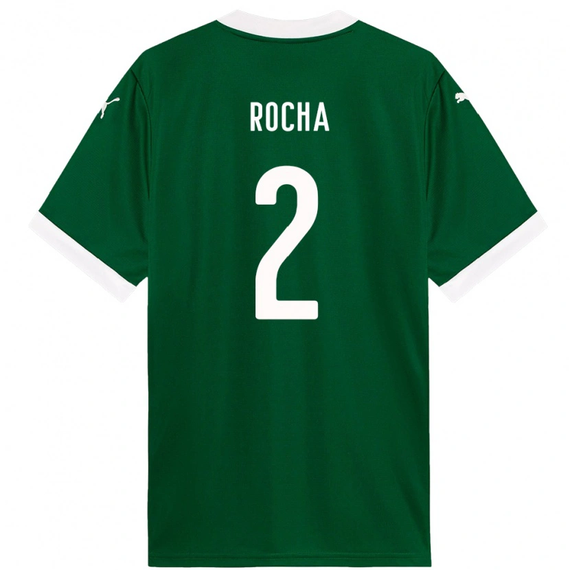 Danxen Kinder Marcos Rocha #2 Weiß Grün Heimtrikot Trikot 2025/26 T-Shirt Schweiz