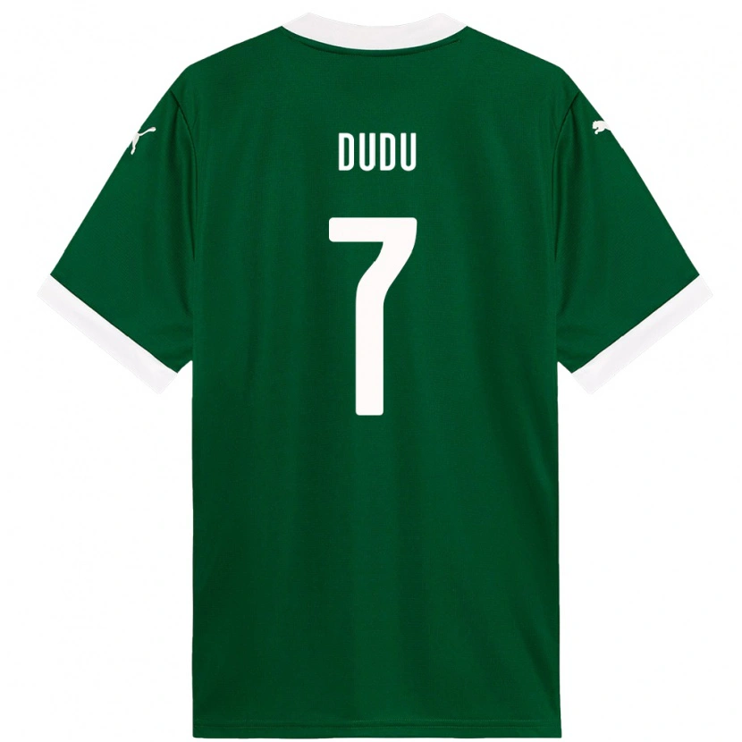 Danxen Kinder Dudu #7 Weiß Grün Heimtrikot Trikot 2025/26 T-Shirt Schweiz