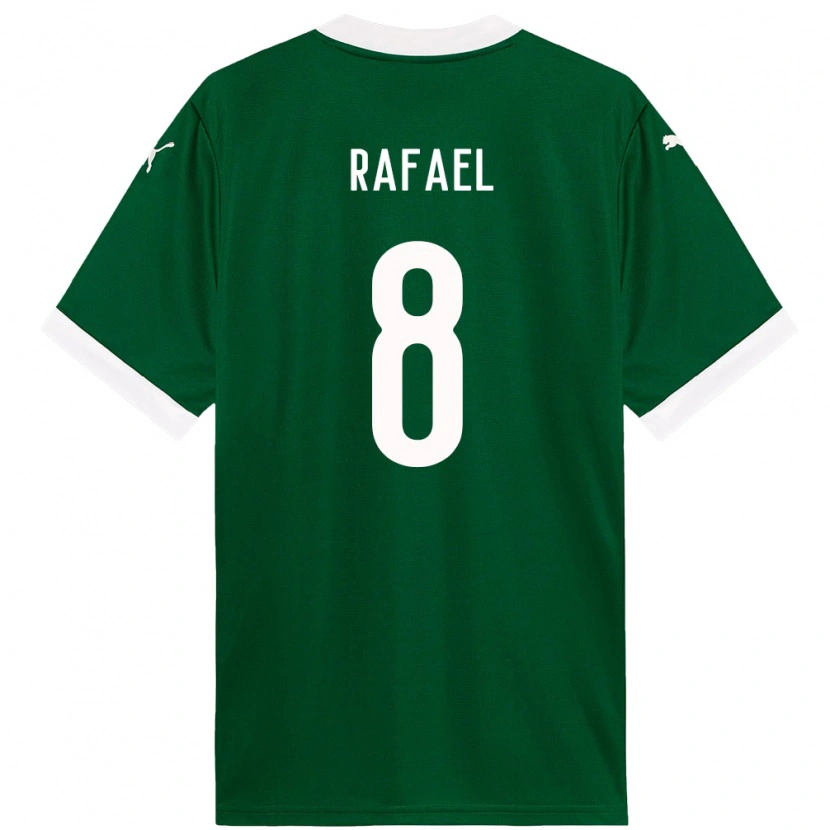 Danxen Kinder Zé Rafael #8 Weiß Grün Heimtrikot Trikot 2025/26 T-Shirt Schweiz