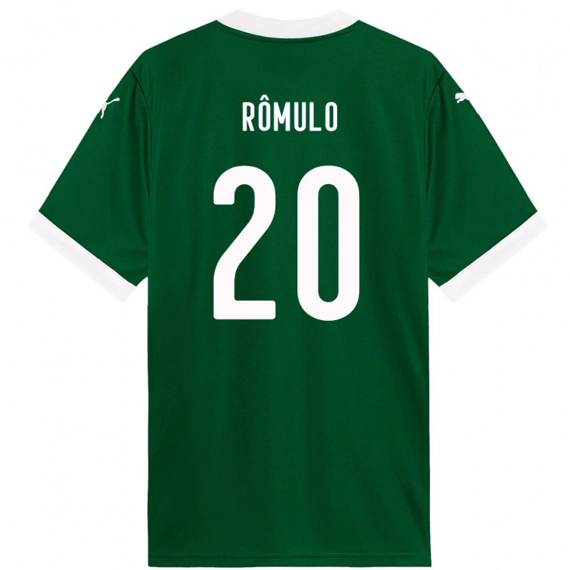 Danxen Kinder Rômulo #20 Weiß Grün Heimtrikot Trikot 2025/26 T-Shirt Schweiz