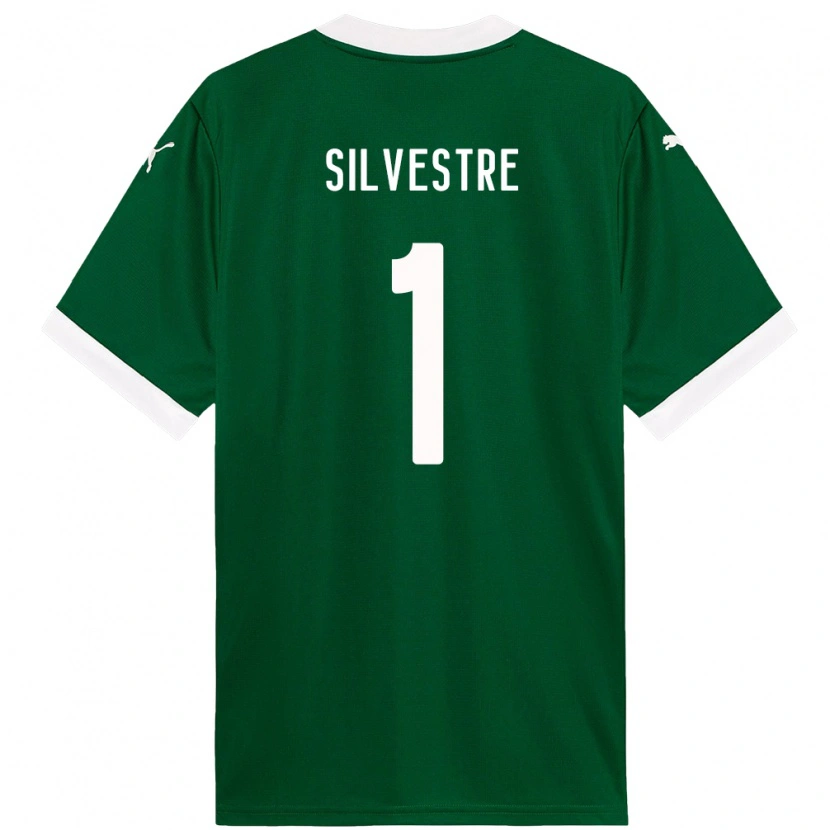 Danxen Kinder Vinicius Silvestre #1 Weiß Grün Heimtrikot Trikot 2025/26 T-Shirt Schweiz