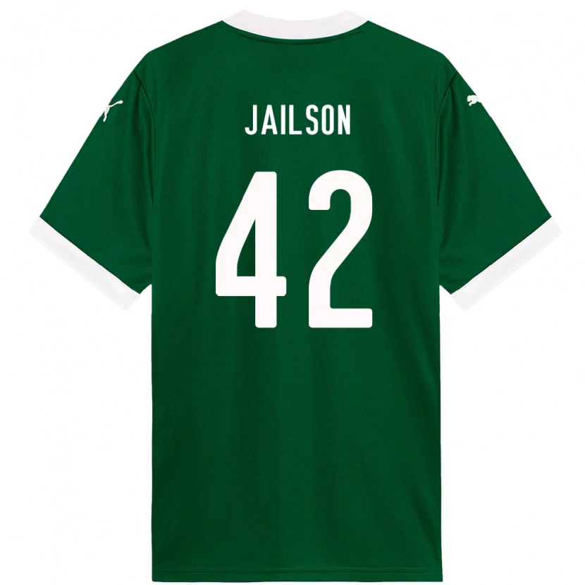 Danxen Kinder Jailson #42 Weiß Grün Heimtrikot Trikot 2025/26 T-Shirt Schweiz