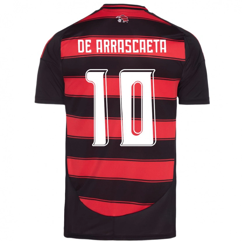 Danxen Kinder Giorgian De Arrascaeta #10 Weiß Rot Heimtrikot Trikot 2025/26 T-Shirt Schweiz