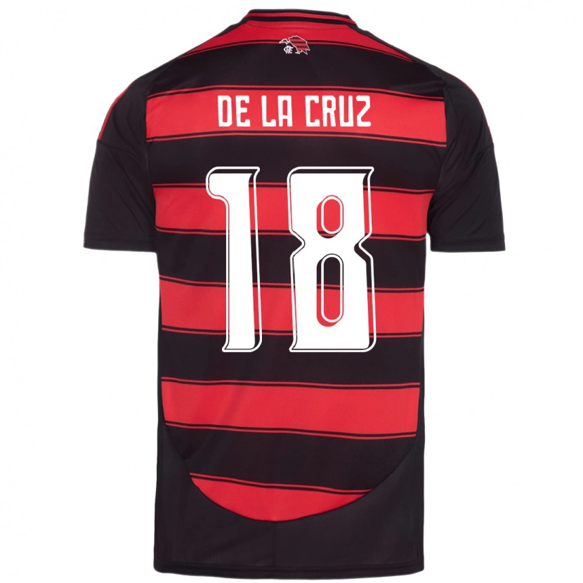 Danxen Kinder Nicolás De La Cruz #18 Weiß Rot Heimtrikot Trikot 2025/26 T-Shirt Schweiz