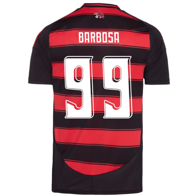 Danxen Kinder Gabriel Barbosa #99 Weiß Rot Heimtrikot Trikot 2025/26 T-Shirt Schweiz