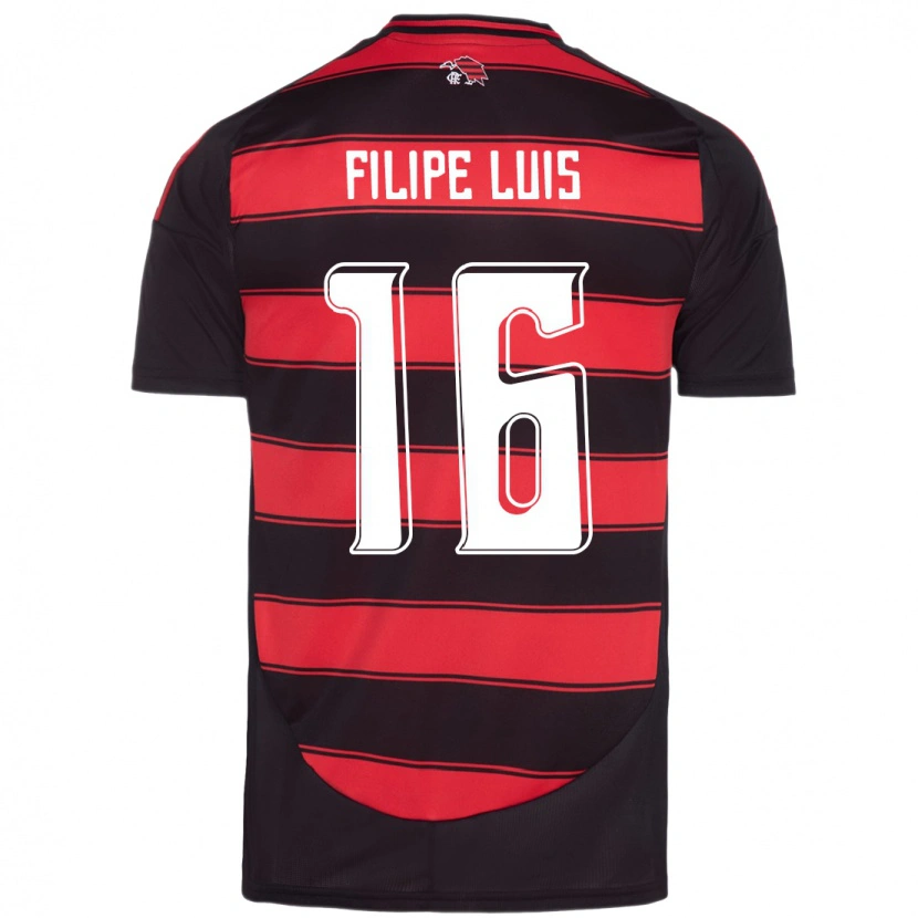 Danxen Kinder Filipe Luis #16 Weiß Rot Heimtrikot Trikot 2025/26 T-Shirt Schweiz