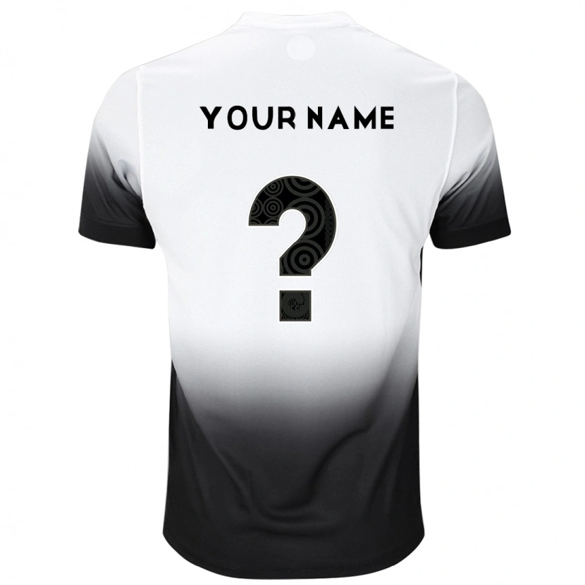 Danxen Kinder Ihren Namen #0 Schwarz Weiß Heimtrikot Trikot 2025/26 T-Shirt Schweiz
