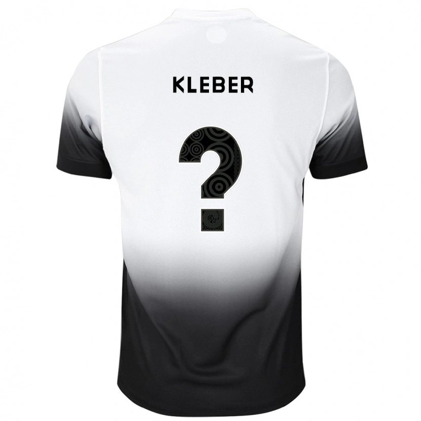 Danxen Kinder John Kleber #0 Schwarz Weiß Heimtrikot Trikot 2025/26 T-Shirt Schweiz
