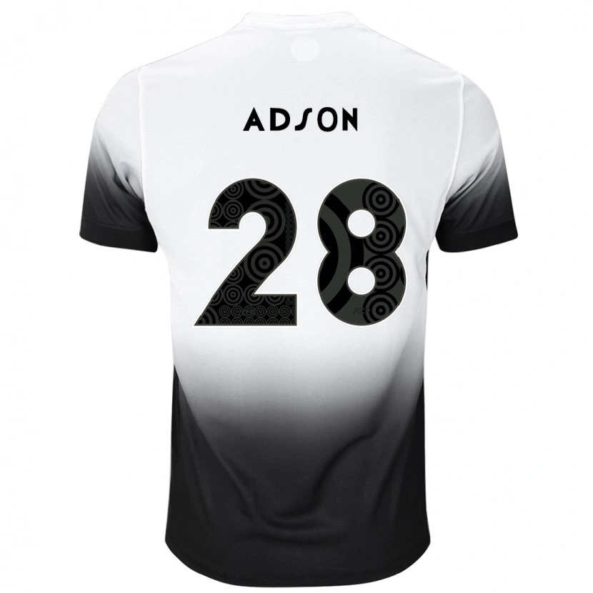 Danxen Kinder Adson #28 Schwarz Weiß Heimtrikot Trikot 2025/26 T-Shirt Schweiz