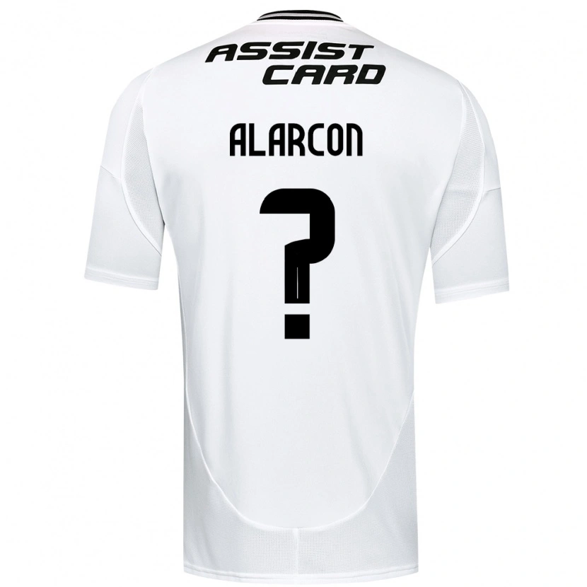 Danxen Kinder Cristian Alarcón #0 Schwarz Weiß Heimtrikot Trikot 2025/26 T-Shirt Schweiz