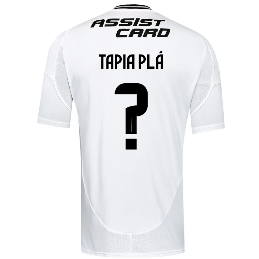 Danxen Kinder Santiago Tapia Plá #0 Schwarz Weiß Heimtrikot Trikot 2025/26 T-Shirt Schweiz
