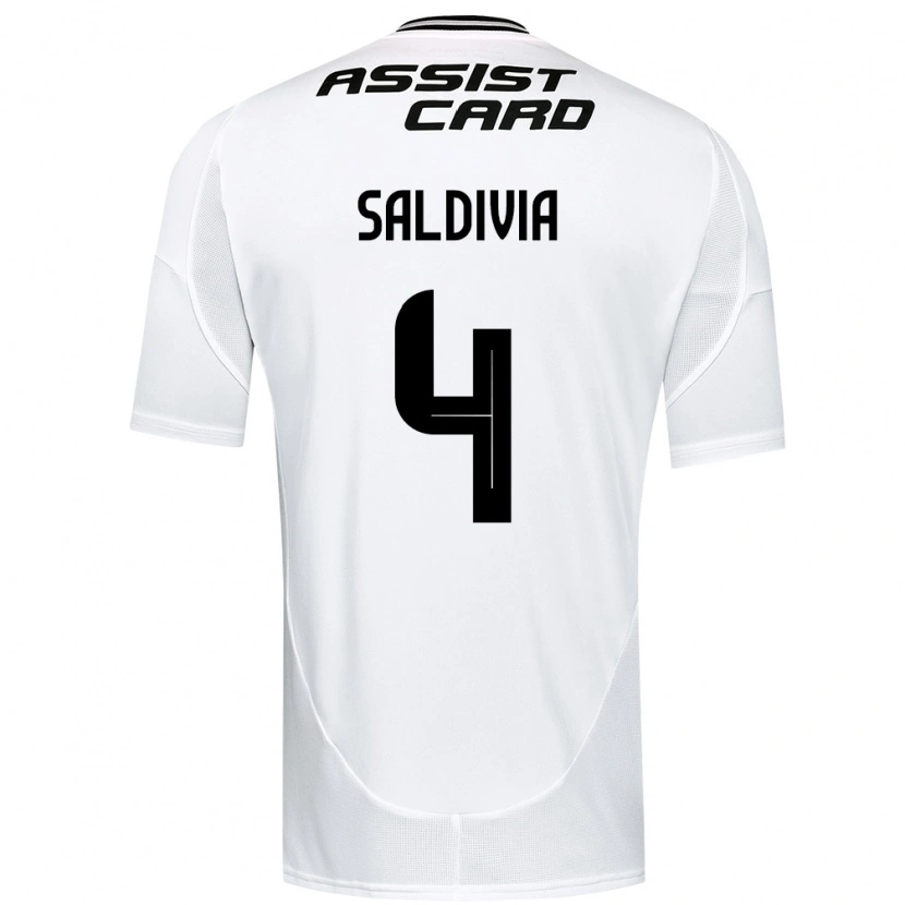Danxen Kinder Alan Saldivia #4 Schwarz Weiß Gelb Heimtrikot Trikot 2025/26 T-Shirt Schweiz
