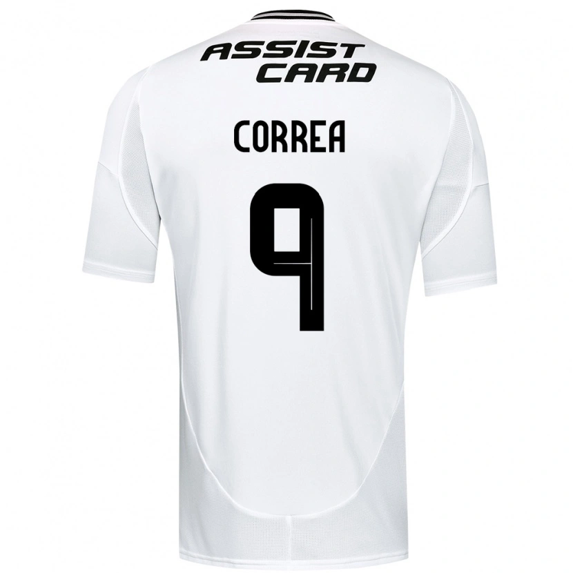 Danxen Kinder Javier Correa #9 Schwarz Weiß Heimtrikot Trikot 2025/26 T-Shirt Schweiz