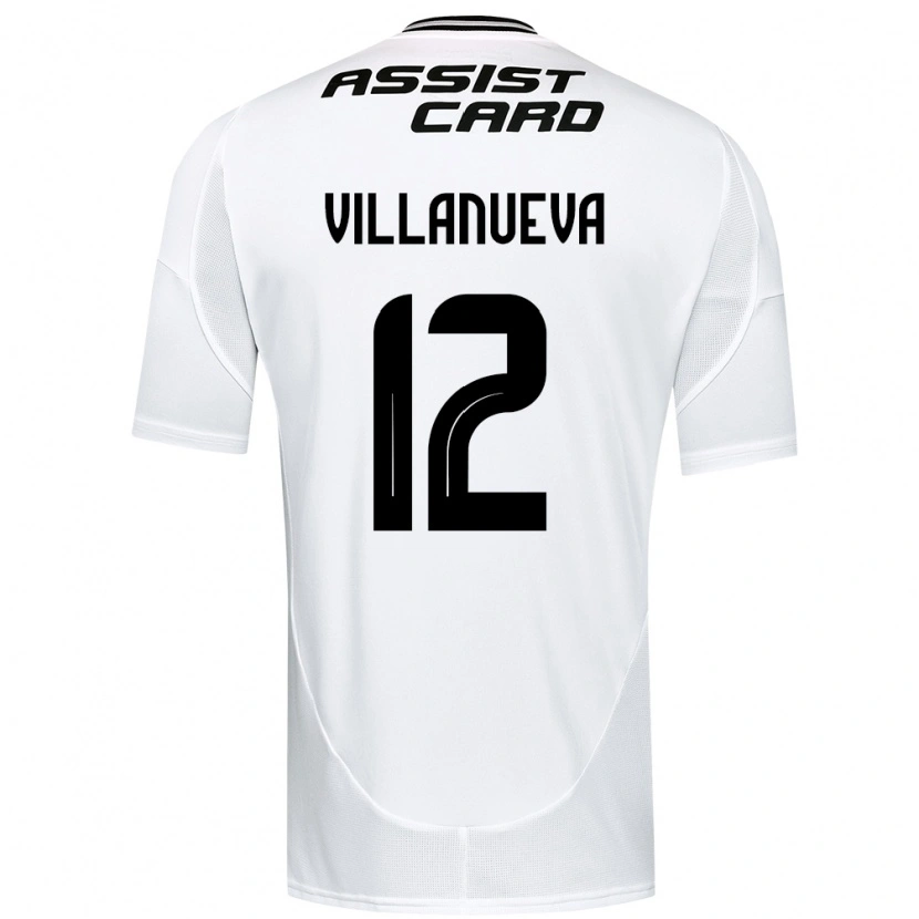 Danxen Kinder Eduardo Villanueva #12 Schwarz Weiß Heimtrikot Trikot 2025/26 T-Shirt Schweiz