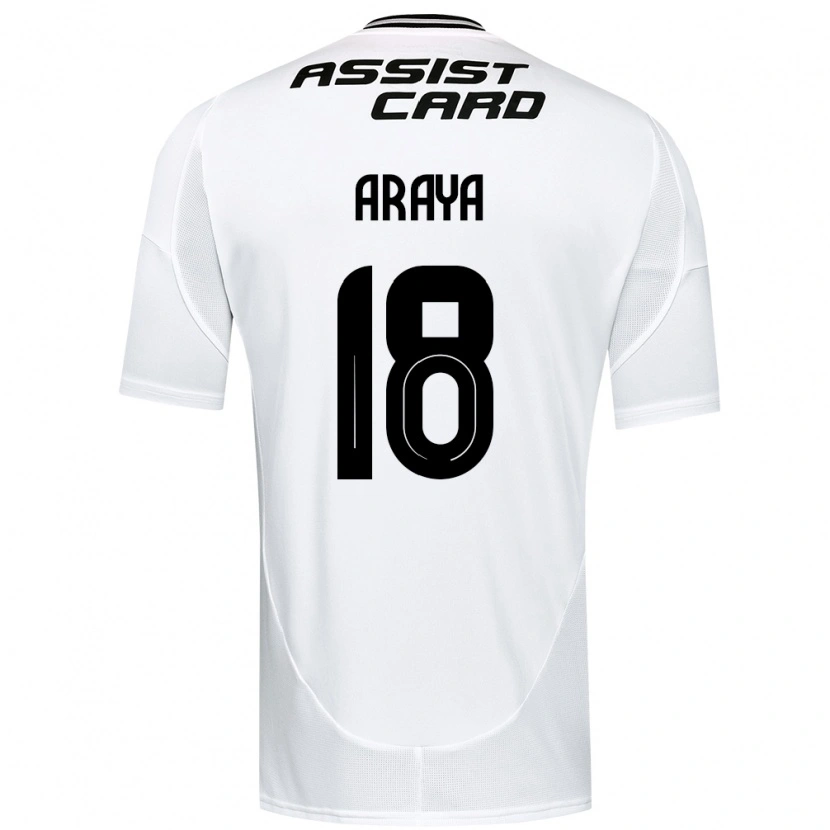 Danxen Kinder Benjamín Araya #18 Schwarz Weiß Heimtrikot Trikot 2025/26 T-Shirt Schweiz