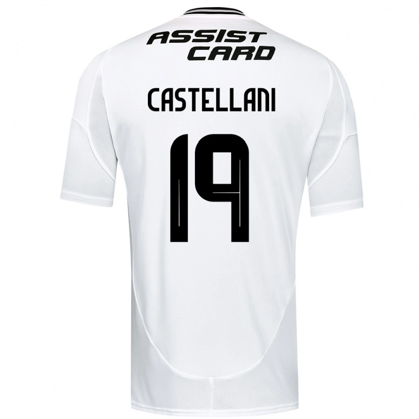 Danxen Kinder Gonzalo Castellani #19 Schwarz Weiß Heimtrikot Trikot 2025/26 T-Shirt Schweiz