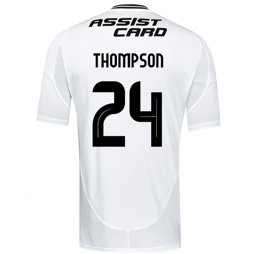 Danxen Kinder Jordhy Thompson #24 Schwarz Weiß Heimtrikot Trikot 2025/26 T-Shirt Schweiz
