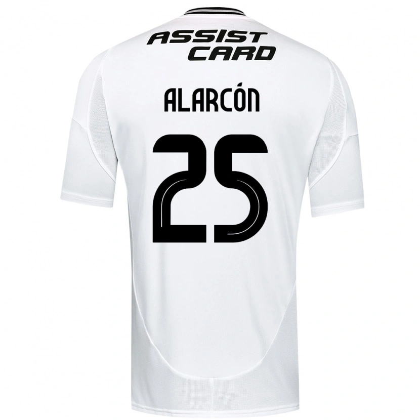 Danxen Kinder Tomás Alarcón #25 Schwarz Weiß Heimtrikot Trikot 2025/26 T-Shirt Schweiz