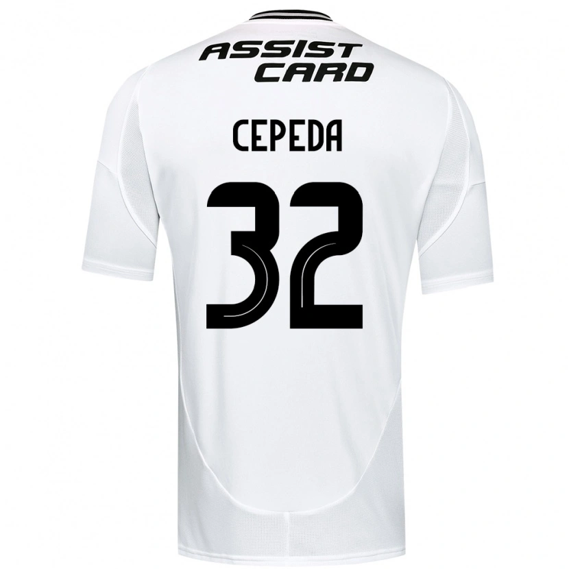 Danxen Kinder Lucas Cepeda #32 Schwarz Weiß Heimtrikot Trikot 2025/26 T-Shirt Schweiz