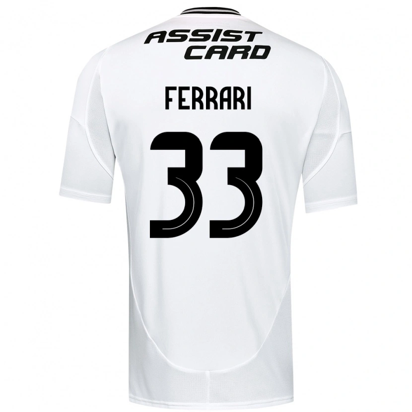 Danxen Kinder Matías Ferrari #33 Schwarz Weiß Heimtrikot Trikot 2025/26 T-Shirt Schweiz