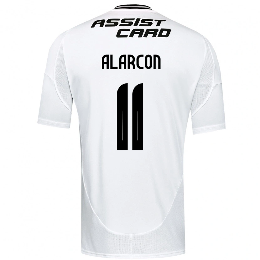 Danxen Kinder Antonia Alarcón #11 Schwarz Weiß Heimtrikot Trikot 2025/26 T-Shirt Schweiz