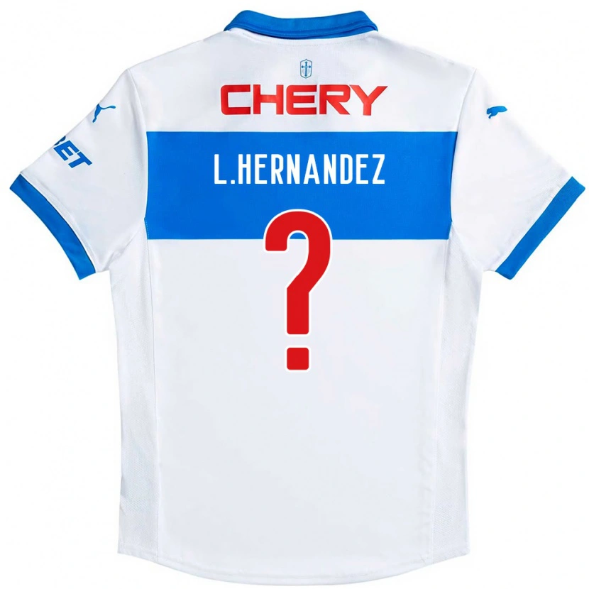Danxen Kinder Luis Felipe Hernández #0 Königsblau Weiß Heimtrikot Trikot 2025/26 T-Shirt Schweiz