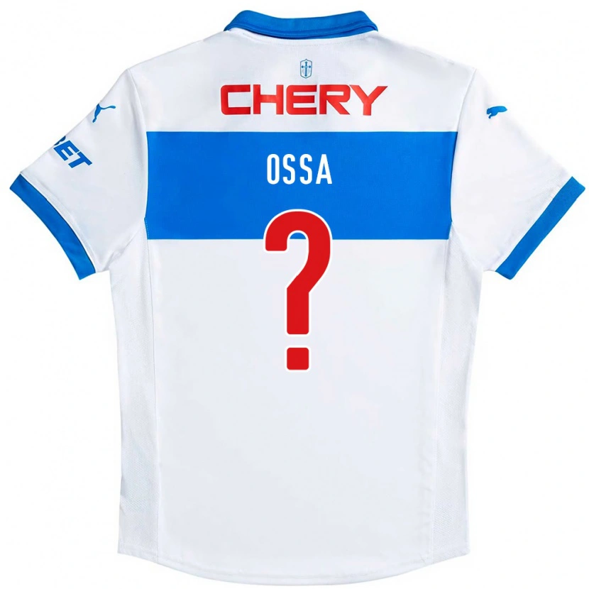 Danxen Kinder Diego Ossa #0 Königsblau Weiß Heimtrikot Trikot 2025/26 T-Shirt Schweiz