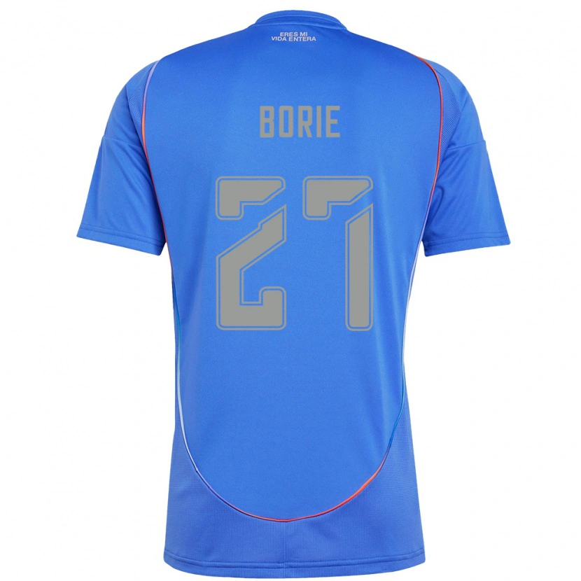 Danxen Kinder Emilie Borie #27 Orange Rot Heimtrikot Trikot 2025/26 T-Shirt Schweiz