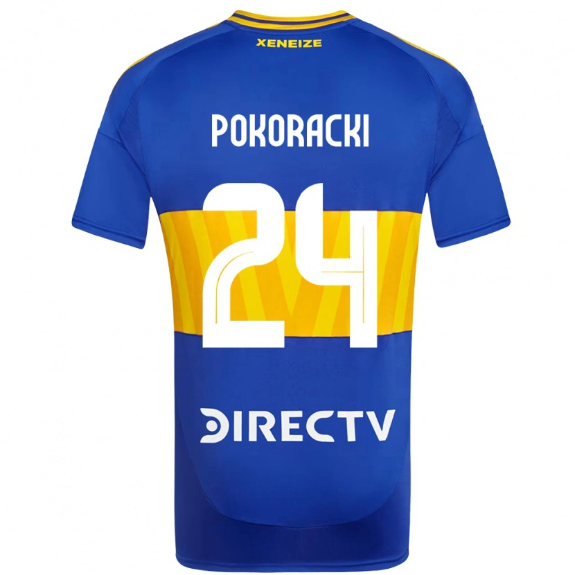 Danxen Kinder Belén Pokoracki #24 Weiß Blau Heimtrikot Trikot 2025/26 T-Shirt Schweiz