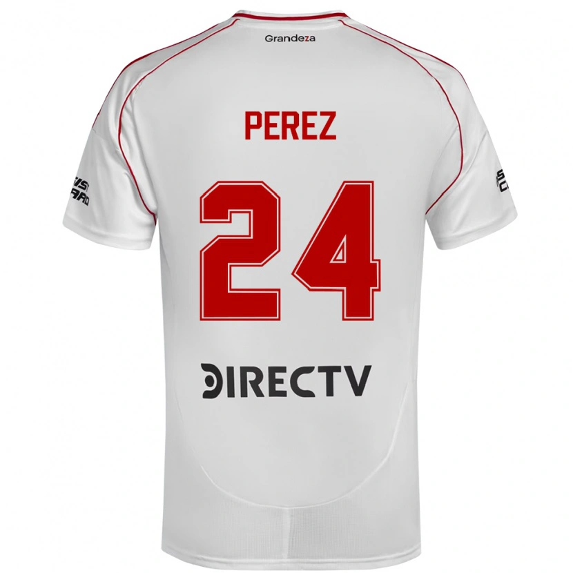 Danxen Kinder Enzo Pérez #24 Burgunder Magenta Heimtrikot Trikot 2025/26 T-Shirt Schweiz