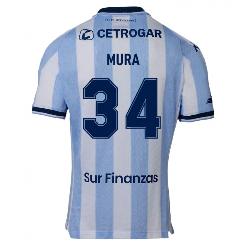 Danxen Kinder Facundo Mura #34 Dunkelblau Heimtrikot Trikot 2025/26 T-Shirt Schweiz