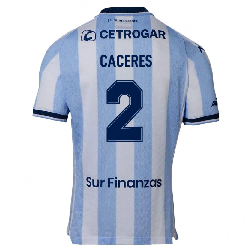 Danxen Kinder Juan Jose Caceres #2 Dunkelblau Heimtrikot Trikot 2025/26 T-Shirt Schweiz