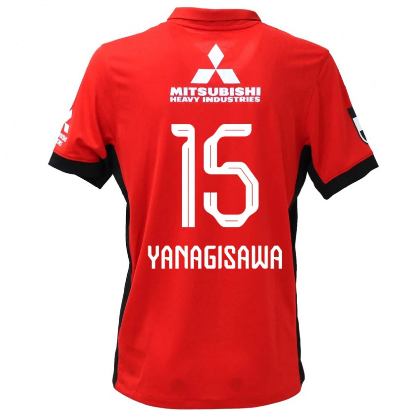 Danxen Kinder Saki Yanagisawa #15 Weiß Schwarz Heimtrikot Trikot 2025/26 T-Shirt Schweiz