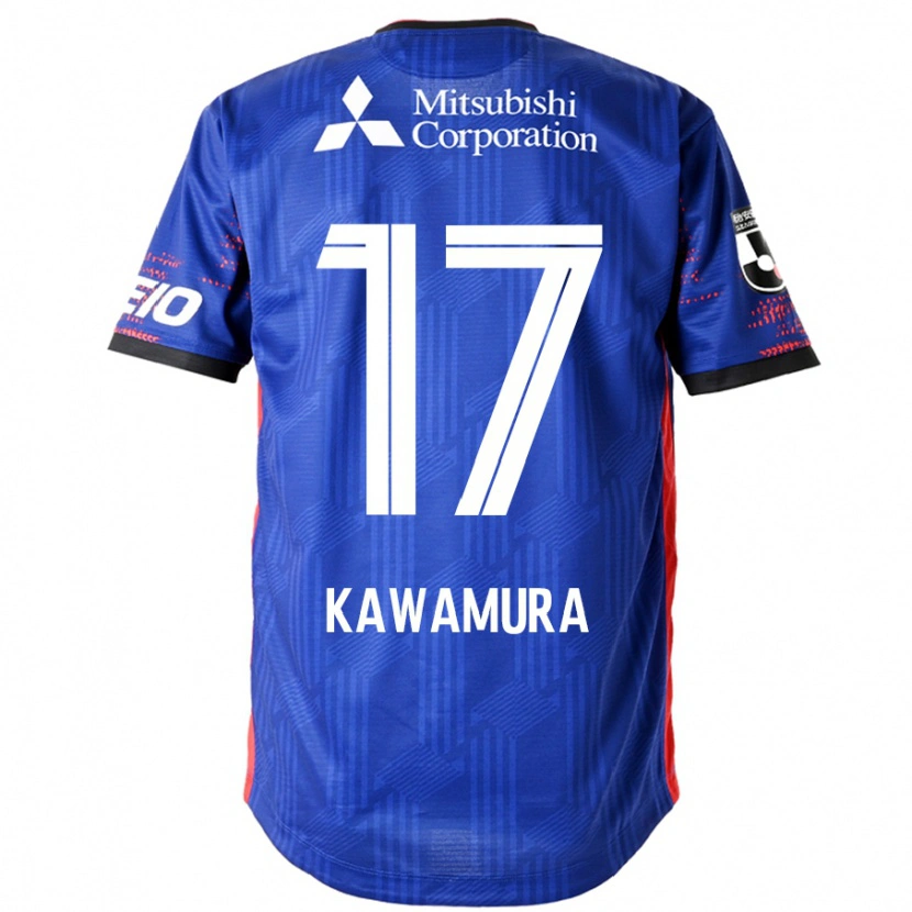 Danxen Kinder Riku Kawamura #17 Weiß Schwarz Heimtrikot Trikot 2025/26 T-Shirt Schweiz