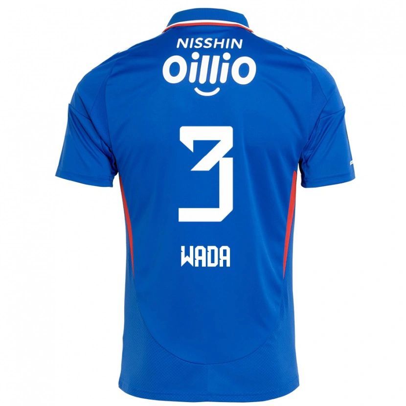 Danxen Kinder Yusei Wada #3 Weiß Königsblau Heimtrikot Trikot 2025/26 T-Shirt Schweiz