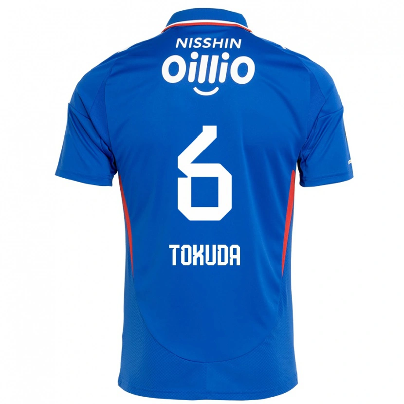 Danxen Kinder Yuma Tokuda #6 Weiß Königsblau Heimtrikot Trikot 2025/26 T-Shirt Schweiz