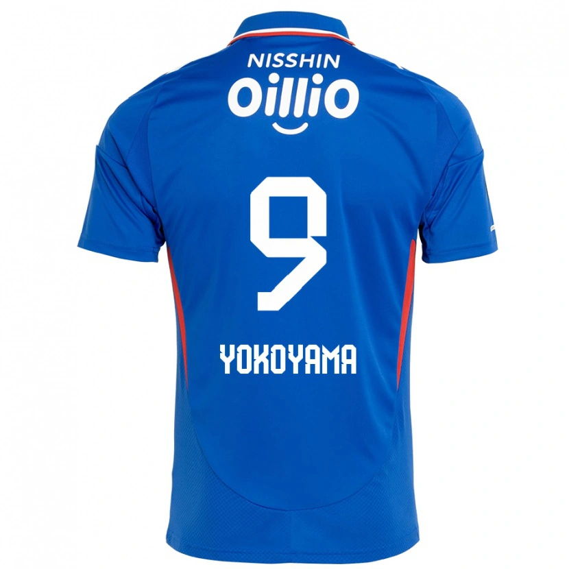 Danxen Kinder Shunsuke Yokoyama #9 Weiß Königsblau Heimtrikot Trikot 2025/26 T-Shirt Schweiz