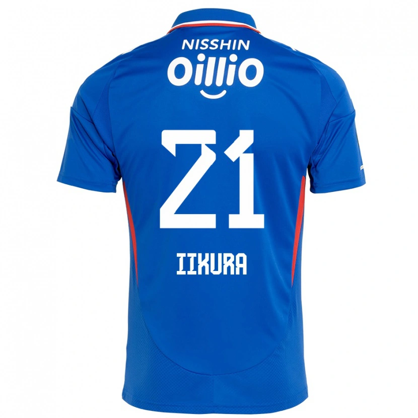 Danxen Kinder Hiroki Iikura #21 Weiß Königsblau Heimtrikot Trikot 2025/26 T-Shirt Schweiz