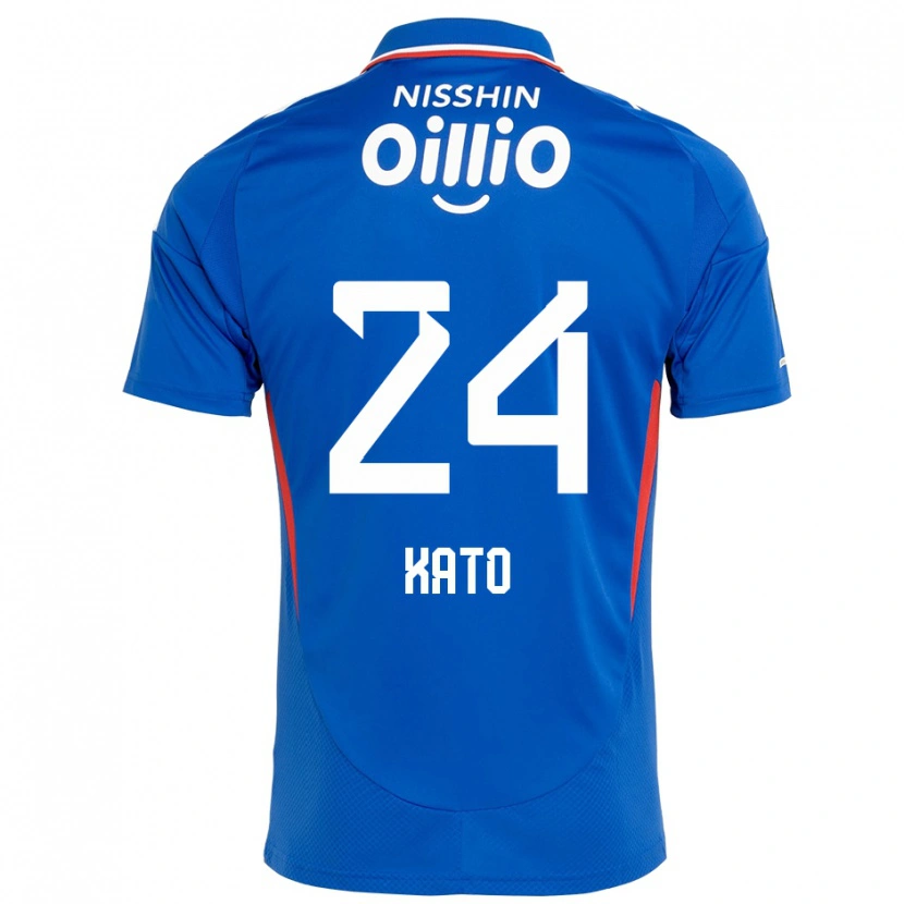 Danxen Kinder Hijiri Kato #24 Weiß Königsblau Heimtrikot Trikot 2025/26 T-Shirt Schweiz